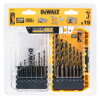 Sada vrtákov do kovu 19dielna 1-10mm HSS-G DeWalt DT70728