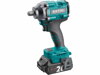 AKU rázový uťahovač 1/2" EXTOL Industrial 8791814
