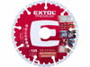 Kotúč rezný diamantový segmentový ø125mm EXTOL Premium  8803001