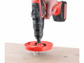 Vyrezávač otvorov trojramenný nastaviteľný  19-127mm EXTOL Premium 8801610