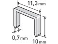 Spony do sponkovacej pištole 10x11,3x0,7mm EXTOL Premium 8852503