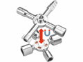 Kľúč na rozvodné skrine 15v1 EXTOL Craft 916299