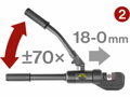 Kliešte pákové hydraulické 60kN FORTUM 4900172