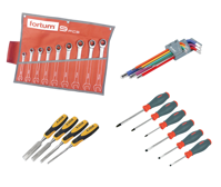 Sady náradia, skrutkovače, kľúče, závitníky EXTOL, FORTUM, KITO, BLACK&DECKER Sady náradia, skrutkovače, kľúče, závitníky EXTOL, FORTUM, KITO, BLACK&DECKER