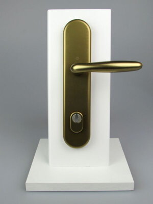 Kľučka Verona klučka+klučka s prekrytím bronz PZ92