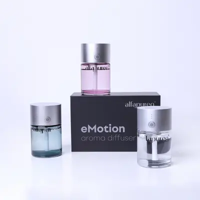 Difuzér eMotion sklenený + 80ml olej