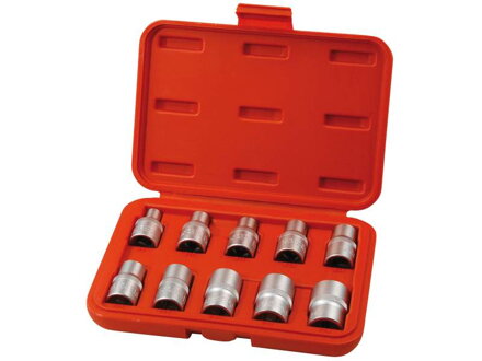 Sada nástrčných hlavíc TORX 10 Extol Premium 8818128