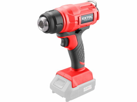 AKU pištoľ teplovzdušná 550°C Share20V EXTOL Premium 8891867