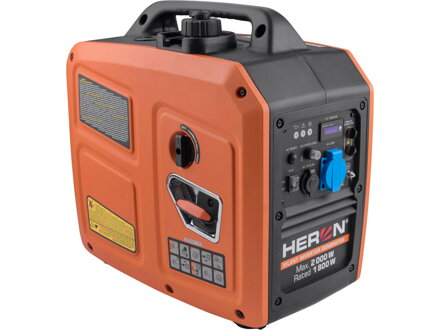 Elektrocentrála invertorová tichá 1F 2,0kW HERON 8896223