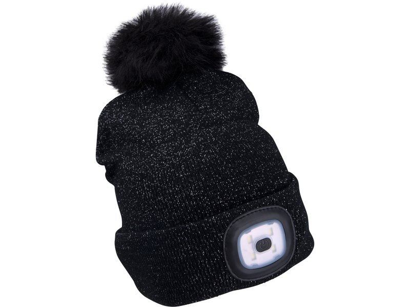 Čiapka s čelovým svetlom trblietavá EXTOL Light 43196 Čiapka s čelovým svetlom trblietavá EXTOL Light 43196