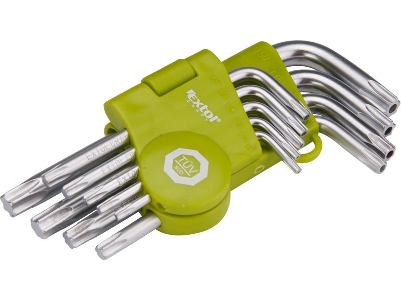 Sada TORX kľúčov EXTOL Craft 66010