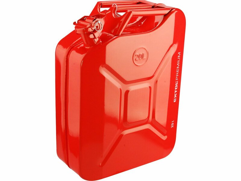 Kanister oceľový 20L EXTOL Premium 8863200 Kanister oceľový 20L EXTOL Premium 8863200