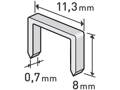 Spony do sponkovacej pištole 8x11,3x0,7mm EXTOL Premium 8852502